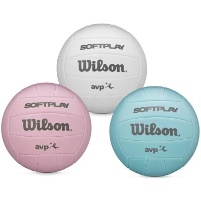 15. PIŁKA SIATKOWA WILSON AVP SOFTPLAY BIAŁA