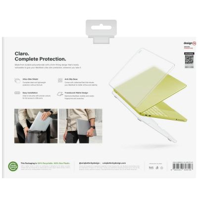 13. Etui UNIQ Claro na MacBook Neo - przezroczyste