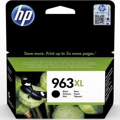 121. HP 963XL oryginalny wysokowydajny wkład atramentowy czarny