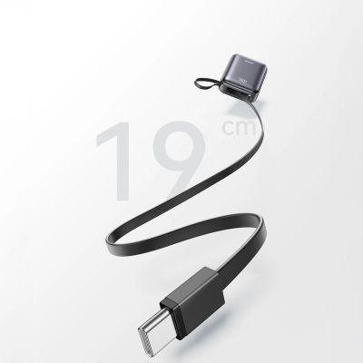 14. Powerbank Joyroom JR-PBF29 20000mAh 22,5W z podwójnym kablem - czarny