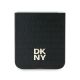5. Etui DKNY Repeat Pattern Stack Logo na Samsung Galaxy Z Flip6 - czarne