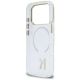 7. Etui Karl Lagerfeld IML K Head Logo MagSafe na iPhone 17 Pro - przezroczyste