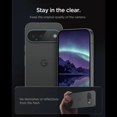 10. Szkło hartowane na obiektyw Spigen Optik Pro HD 2-Pack na Google Pixel 11