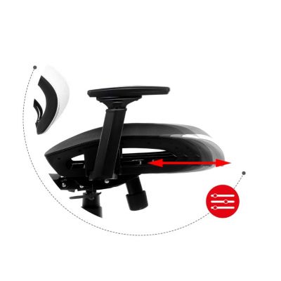 9. Fotel gamingowy Huzaro Combat 8.0 White