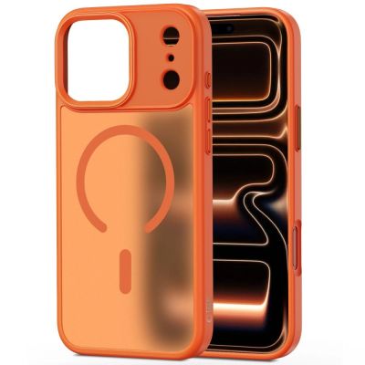 2. Etui Tech-Protect MagMat MagSafe na iPhone 17 Pro Max - pomarańczowe