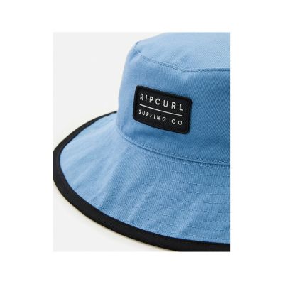11. Kapelusz RIP CURL Revo Valley Wide Brim Hat -Boy czarny