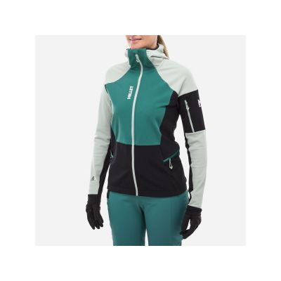 Kurtka narciarska MILLET PIERRAENT HOODIE zielona