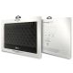 4. Pokrowiec Guess 4G Stripe Metal Logo na laptopa 14" - czarny