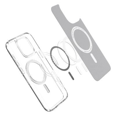 8. Etui Spigen Ultra Hybrid Mag z MagSafe na iPhone 16 Pro - białe