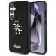 Etui Guess Fixed Glitter Big 4G Metal Logo do Samsung Galaxy S25 czarny
