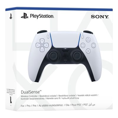 24. Kontroler bezprzewodowy SONY DualSense WHITE PS5