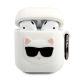 Etui Karl Lagerfeld Silicone Choupette na AirPods 1 / 2 Cover - białe