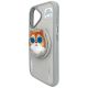 4. Etui Nimmy Glasses Cool Cat MagSafe na iPhone 16 - szare