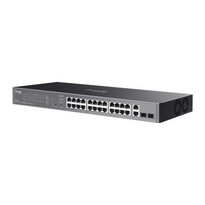 3. TP-Link ES228GP przełącznik sieciowy Zarządzany L2 Gigabit Ethernet (10/100/1000) Obsługa PoE Czarny