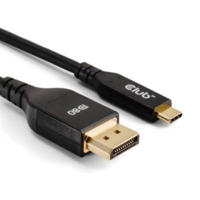 7. Kabel USB-C to DP 1M/M/M CAC-1559 Club3D