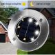 35. LAMPA SOLARNA 8 LED SMD DO WBICIA W PODŁOŻE KPL.4SZT