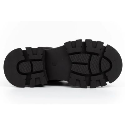 8. Lee Cooper buty zimowe damskie czarne ocieplane botki na zamek