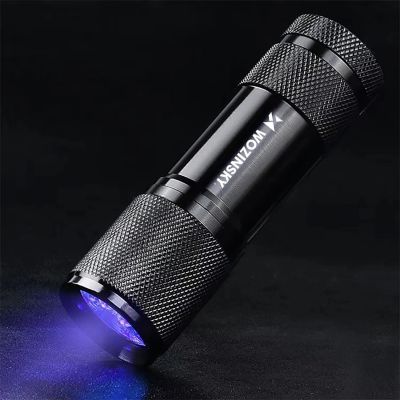 5. Latarka UV Wozinsky WLD-9L IP65 do wykrywania śladów - czarna
