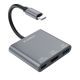 2. Hub Wozinsky WHCH-01 USB-C PD 100W HDMI 4K@30Hz USB-A 10Gbps - szary