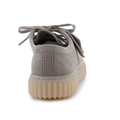 5. Clarks Torhill Lo 26182810 Light Grey Suede