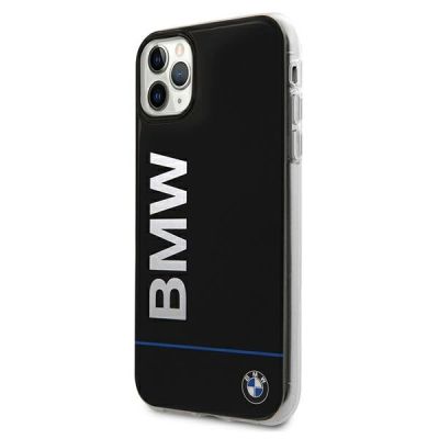 2. Etui BMW Signature Printed Logo na iPhone 11 Pro Max - czarne