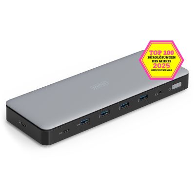 2. Digitus Stacja dokująca USB-C, 13-portowa