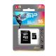4. Karta pamięci Silicon Power microSDHC Elite 16GB CL10 UHS-1 (U1) + ADAPTER microSD-SD (SP016GBSTHBU1V10SP)