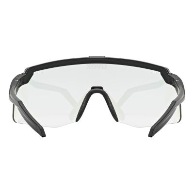 4. Okulary rowerowe Uvex Pace Stage S V black matt/mirror blue