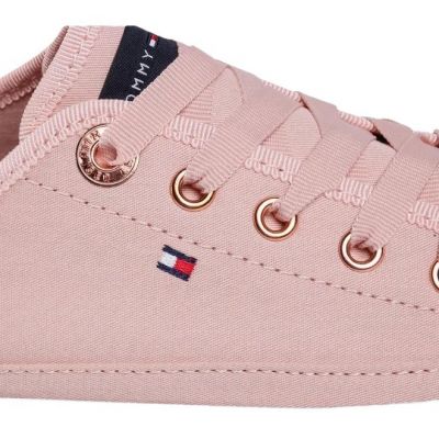 7. Buty Tommy Hilfiger Glitter Detail Flatform Sneaker W FW0FW05013