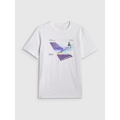 6. T-shirt męski 4F 4FRSS26TTSHM3661-10S