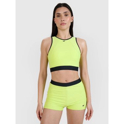 2. Góra od bikini sportowa damska 4F 4FWSS25UBKTF073-45S
