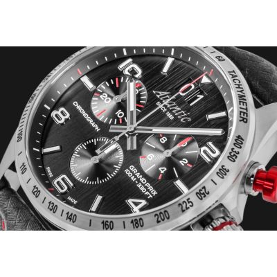 4. Zegarek Męski Atlantic Grand Prix Chrono 55463.41.65 + BOX