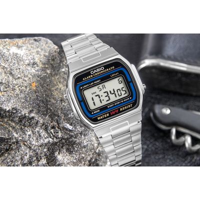12. Zegarek CASIO A164WA-1VES Unisex