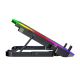 4. Podstawka Wozinsky WDCX-A26 NitroCool RGB chłodząca gamingowa pod laptop - czarna