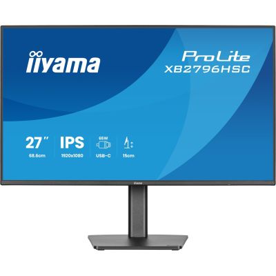 48. iiyama ProLite XB2796HSC-B1 monitor komputerowy 68,6 cm (27") 1920 x 1080 px Full HD LED Czarny
