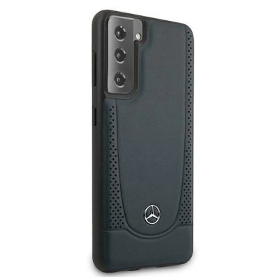 4. Etui Mercedes Urban Line na Samsung Galaxy S21+ - granatowe