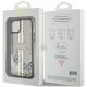 8. Etui Guess Liquid Glitter Gold Stripes na iPhone 15 Plus / 14 Plus - czarne