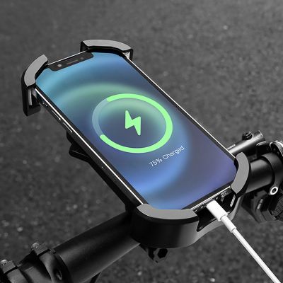 3. Uchwyt na telefon Rockbros 25210032005 do motocyklu na lusterko - czarny