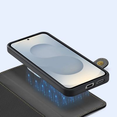 5. Etui Dux Ducis Lawa z MagSafe na Samsung Galaxy S25 Edge - czarne