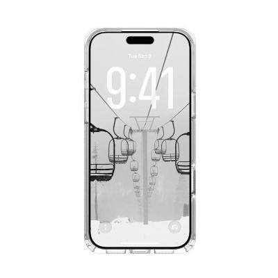 3. Urban Armor Gear Plyo pokrowiec na telefon komórkowy 17,5 cm (6.9") Srebrny, Przezroczysty