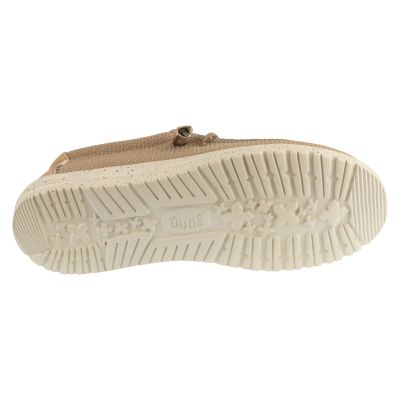 4. Hey Dude Wally Sport Mesh 40403-25W Beżowe 41
