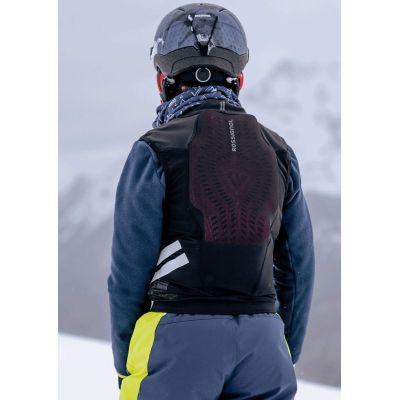 6. Ochraniacz narciarski dla dzieci ROSSIGNOL FLEXVENT VEST JR czarny