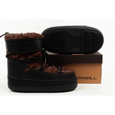 9. O'neill buty śniegowce damskie Lisa F High panterka ocieplane zimowe