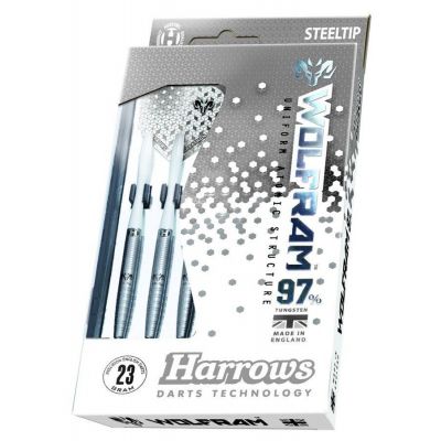 3. Rzutki Harrows WOLFRAM 97% Steeltip