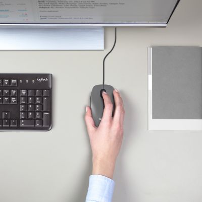 2. Mysz Logitech M100 Black