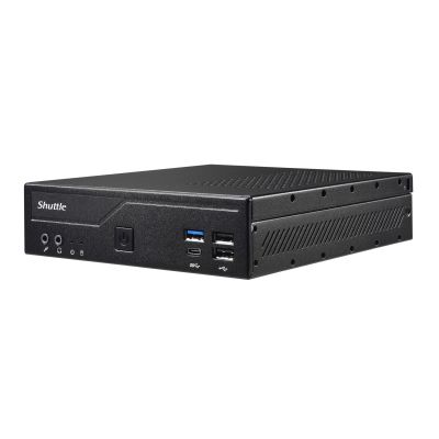 2. Komputer barebone Shuttle DH610 S1700 H610 BLACK 120W/GLN HDMI DISPLAY-PORT COM-PORT