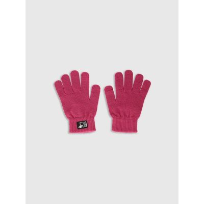 Rękawiczki dzianinowe z wiskozą dziecięce 4F 4FJRAW25AGLOU146-53S
