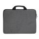 2. Torba na laptop Wozinsky WTL-15 15.6" z rączką i metalowym zamkiem - szara