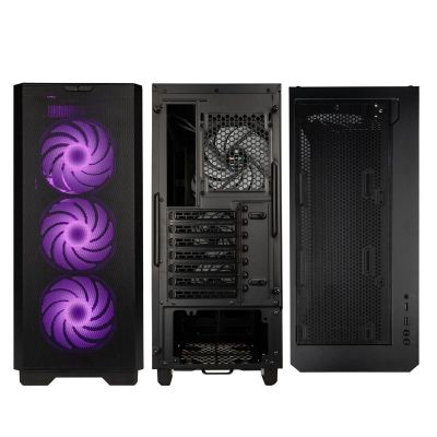 2. Kolink Unity Solar ARGB Mesh Midi Tower Czarny