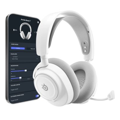 6. Słuchawki Steelseries Arctis Nova 7X Gen 2, White